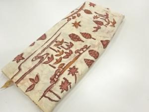 アンティーク　風景模様羽織洗い張り